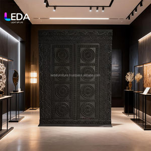 ฉากหลังอะคริลิคสีดำทันสมัยแบบมืออาชีพ LEDA สำหรับงานปาร์ตี้บนเวทีและงานแต่งงาน - Product Image 1