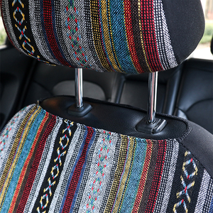 Op maat gemaakte universele kleurrijke Baja-smaak autostoelhoezen voor de meeste auto's - Product Image 3