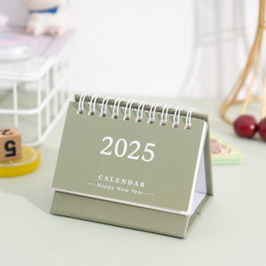 2025 Desk Calendar Promotional Custom Desktop Daily Inspirational Quotes Table Desk Tent Calendars Perpetual Calendar