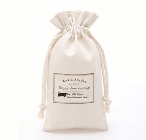 Customized Soft-wash and Durable <b>Canvas</b> Tote <b>Bags</b> with <b>Drawstring</b> Shoe <b>Bags</b> - Product Image 5