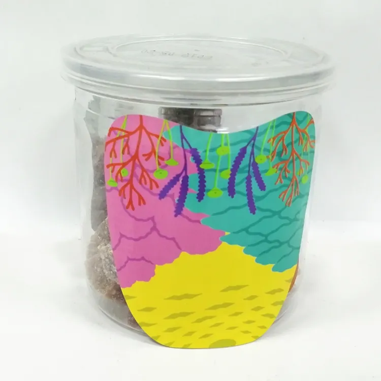 Custom Garansi Kuat Perekat DIY Tangan Membuat Makanan Cookie Jar Tutup Amplop Seal Label Stiker