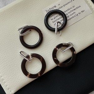 S925 Sterling <b>Silver</b> Retro INS Style Fashion <b>Earrings</b> Korean Version Niche Design with Simple Texture - Product Image 4