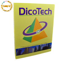 Carpeta de Archivo Decorativa de Oficina, Marca Longli, Zhejiang, Personalizada al por Mayor, A4, Superficie Brillante/Mate/Esmerilada, Impresa con UV