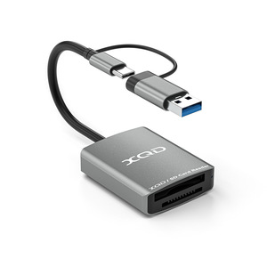 Lecteur de carte SD XQD Type C USB 3.0 double fente en alliage d'aluminium pour appareil photo - Product Image 3