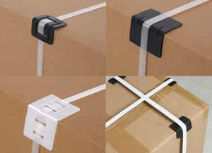 Protectores de Esquinas de Plástico PP con Hebilla para Envío, Protector de Bordes de Caja, Evita Daños en las Correas - Product Image 5