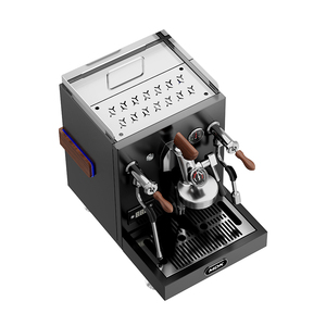 Cafetera Profesional Comercial de Acero Inoxidable con Doble Caldera, Bomba Rotativa, Semiautomática, para Hotel y Automóvil - Product Image 4