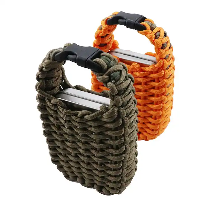 EDC Outdoor Survival kit paracord braided