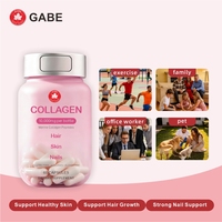 Compléments OEM : Capsules de Collagène Anti-Âge pour Soin de la Peau, Soutien à la Croissance des Cheveux et des Ongles Forts, Compléments de Collagène pour la Santé