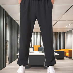 Pantalones de Hombre Slim Fit Ligeros con Cintura Elástica, Casuales de Negocios, de Cintura Media, con Botones Planos, Rectos, Venta al por Mayor SJ988186 HHJ - Product Image 2