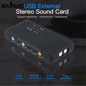 Tarjeta de Sonido 7.1 de Fábrica, Interfaz de Audio 2.0, Dispositivo Musical Profesional, 8 Canales, Función USB, Grabación de Voz, 2 Conectores para Micrófono Externo - Product Image 2