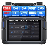Nouvel outil de diagnostic universel VDIAGTOOL VD70Lite OBD2 2026, programmeur de clés intelligentes, outil de serrurier automobile, garantie de 2 ans