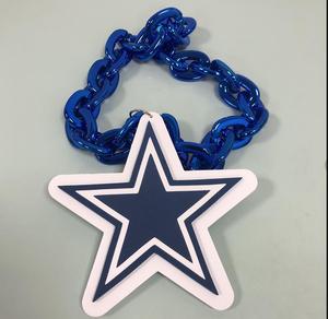 Personalizzato Bufalo Fatture Squadra Fan Catena Rosso EVA 3D Collana di Schiuma Sport Medaglioni in acrilico con Luce a LED - Product Image 6