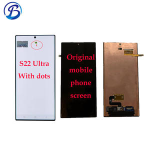 LCD Original de fábrica para Samsung Galaxy <span class=keywords><strong>S22</strong></span> <span class=keywords><strong>Ultra</strong></span> S908 Pantalla AMOLED Pantalla Smartphone Venta al por mayor con <span class=keywords><strong>descuento</strong></span> de teléfono Burns - Product Image 3