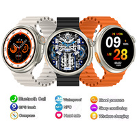 Montre connectée Z13 Ultra avec écran tactile rond AMOLED de 1,52 pouces, appels Bluetooth, suivi GPS, boussole NFC, étanche IP67, montre connectée sport