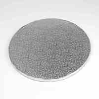 Bases para Pastel Plateadas, Círculos Redondos de Papel de Aluminio Plateado para Pastel, 6, 8, 10, 12 Pulgadas, Base de Cartón para Pastel, 1 de Cada Tamaño, Juego para Hornear Pasteles