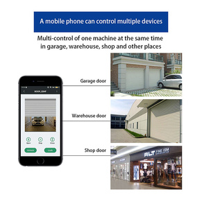 YET866WTR pour porte de garage roulante, contrôleur radio Internet pour portail électrique 433mhz HCS300, <span class=keywords><strong>moteur</strong></span> latéral avec 2 télécommandes - Product Image 4
