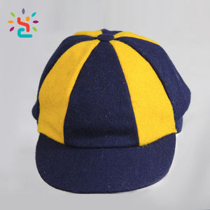 قبعات الكريكيت المخصصة بالجملة، قبعة كريكيت ثنائية اللون بالجملة، قبعة رياضية مصممة بمقاس وشعار مخصص - Product Image 4