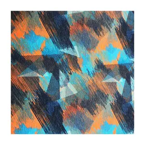 Échantillon gratuit couche d'air 330gsm Composition personnalisée polyester rayonne spandex teinture tricot tissu de plongée pour vêtements