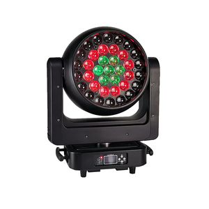 LEAHUA Luz de escenario 37x25W RGBW LED Beam Zoom Wash Luz de cabeza móvil con Dmx para fiesta Boda Dj Disco <span class=keywords><strong>Club</strong></span> Evento - Product Image 4