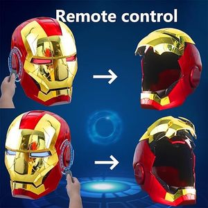<span class=keywords><strong>Casco</strong></span> <span class=keywords><strong>de</strong></span> <span class=keywords><strong>Iron</strong></span> <span class=keywords><strong>Man</strong></span> MK5, <span class=keywords><strong>Casco</strong></span> <span class=keywords><strong>de</strong></span> Cosplay con <span class=keywords><strong>Control</strong></span> <span class=keywords><strong>de</strong></span> Voz Jarvis - Product Image 6