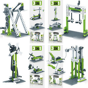 Engineering Kits Stam Speelgoed Science Fun Diy Koppelingen Structuren Bouwspeelgoed Kids Boy Girl Educatieve Geschenken Bouwsteen - Product Image 3