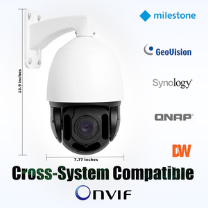 Caméra de sécurité PTZ extérieure 5MP avec illuminateur laser, détection humaine/véhicule, vision nocturne longue portée, résistance aux intempéries IP66 - Product Image 4