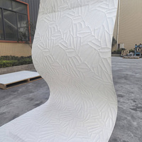 Panneau mural flexible en pierre MCM ignifuge, revêtement mural extérieur en pierre légère 3D