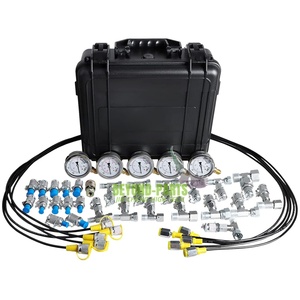Máy xúc áp lực thủy lực Tester Group Kit thủy lực đo công cụ kiểm tra - Product Image 2