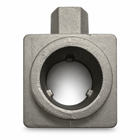 Composants de précision OEM en acier inoxydable CF8M sur mesure, moulés par cire perdue, 50x50x60mm, pour équipements industriels et pièces de soupape