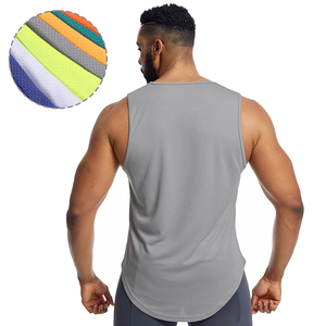 <span class=keywords><strong>Canotta</strong></span> Sportiva da <span class=keywords><strong>Uomo</strong></span> Personalizzata all'Ingrosso, Vestibilità Ampia, Senza Maniche, per Palestra, Fitness, Allenamento Outdoor, Corsa, Basket - Product Image 2