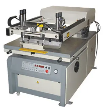 Flat Screen Printing Met Vacuüm Tafel (Elektrische) Zeefdruk Machine Screen Printer 6090