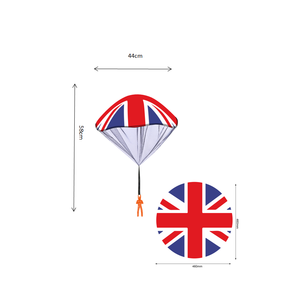 Venta al por mayor juguetes voladores personalizados para niños Sky Diving juego al aire libre lanzamiento a mano Día DE LA Independencia juguetes de paracaídas - Product Image 5