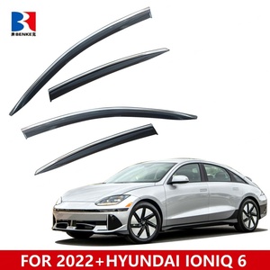 Pare-soleil pour fenêtres de voiture HYUNDAI IONIQ 6 2022+, protection contre la pluie, déflecteur de vent pour les fenêtres latérales - Product Image 2