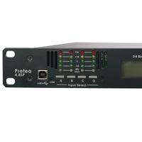 Prosesor Audio Digital EIF 4.8SP 4 Input 8 Output DSP Aluminium untuk Manajemen Speaker, Peralatan Panggung, Laris Terjual