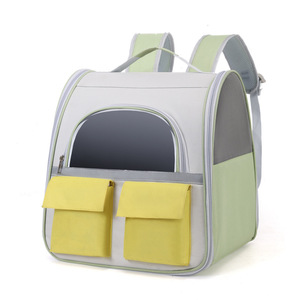 <b>Cat</b> Bag Portable Foldable Breathable Large Capacity Outdoor Pet <b>Backpack</b> With Mesh Lining For <b>Cats</b> Up To 7kg - Product Image 3