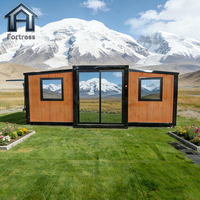 Maison mobile préfabriquée extensible en conteneur de 20/40 pieds, conforme aux normes locales, 2, 3 ou 4 chambres, maison portable préfabriquée