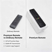Control Remoto IR de 42 Teclas para TV, Fabricante OEM ODM JCXK, Carcasa Personalizada para Equipos de Televisión