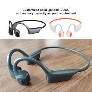 Casque à conduction osseuse Clip d'oreille Écouteurs Écouteurs Étanche IPX7 Casque Audifonos Avec Microphone - Product Image 2
