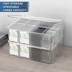 Scatola Trasparente per Conservazione <span class=keywords><strong>Carte</strong></span> Collezionabili, Contiene Oltre 2000 <span class=keywords><strong>Carte</strong></span>, Scatola in Acrilico per Mazzi di <span class=keywords><strong>Carte</strong></span> da Baseball - Product Image 4