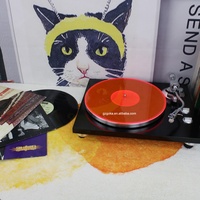 Meilleures ventes d'usine, choix de couleurs multiples, disques vinyles, tapis en acrylique pour platine, tapis de platine pour tourne-disque