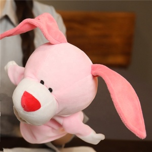 Bán Hot Giáo Dục Trẻ Em Nhồi Thực Tế Con Chó Khủng Long Tay Rối Tùy Chỉnh Mềm Plush Animal Finger Rối Đồ Chơi Cho Trẻ Em - Product Image 3