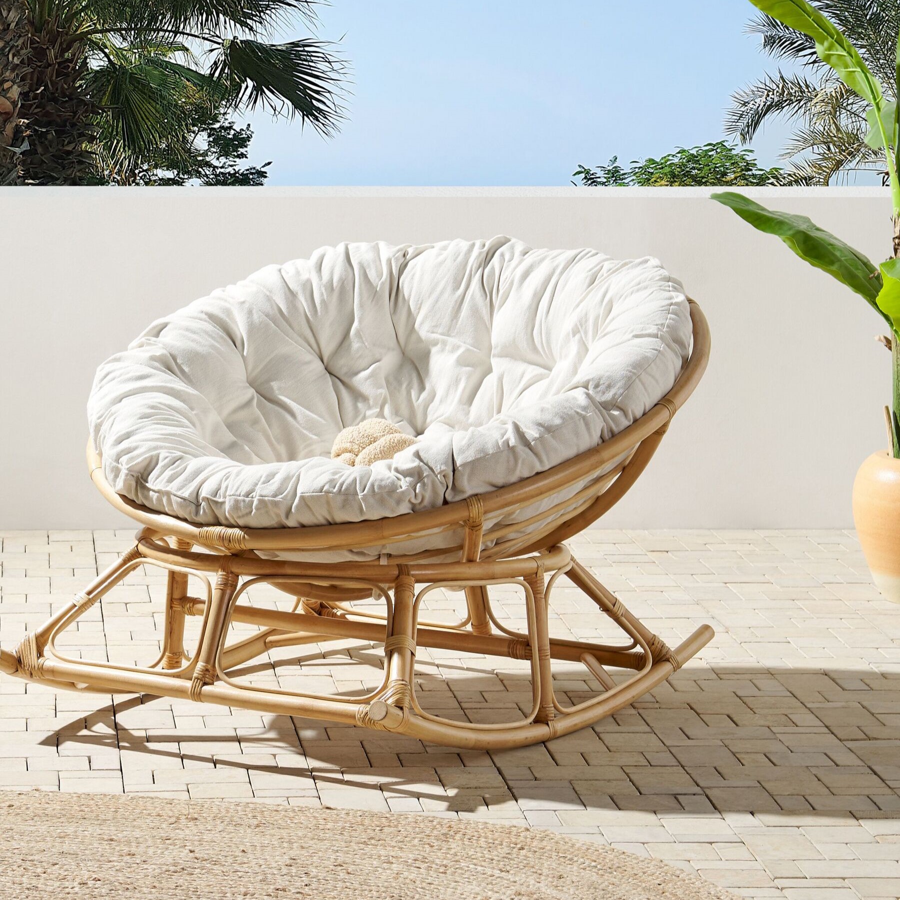 Repurpose Papasan Cushion Stylish Red Papasan Chair For Comfort