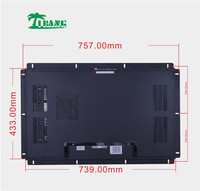 Neuer 32-Zoll 1920*1080 60Hz 16:9 IPS LCD Arcade-Gaming-Monitor mit VGA-Schnittstelle, Open Frame/VESA Breitbildmonitor für Spielautomaten