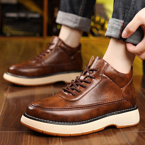 Nuovi stivali da uomo originali in vacchetta 38-44 scarpe da esterno di lusso di alta qualità in vera pelle di mucca negozio <span class=keywords><strong>Online</strong></span> spedizione gratuita Oem - Product Image 2