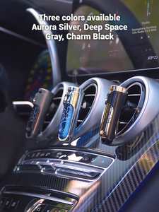 Difusor de Aromas para Auto, Moderno, con Clip para Ventilación, de Aleación de Zinc, Aroma a Lavanda, Sin Electricidad, Garantía de 3 Años, Elimina Olores - Product Image 2