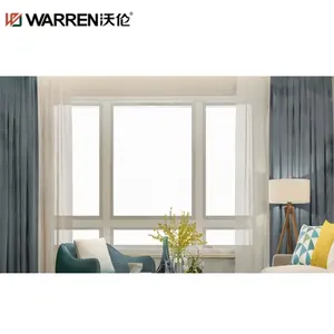 Warren 48x72 Image Fixe Aluminium Double Verre Noir Prix de Gros Fenêtre