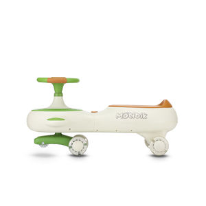 Großes Rotes Kinder-Rutschauto mit Schwingfunktion und 4 Blinkenden Rädern - Product Image 6