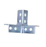 Accessoires Rittal Support en U en acier doux/acier inoxydable pour panneau latéral d'armoire Rittal
