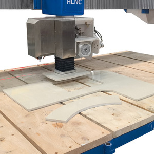 Italie CNC Pierre 4 Axes Pont Cutter Comptoir Machine De Découpe avec Caméra Routeur Aspirateur Lifter pour Marbre Dalle Traitement - Product Image 4
