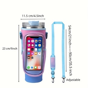 Có thể điều chỉnh dây đeo vai chai nước tàu sân bay túi cách nhiệt chai nước Bìa Đối với thép không gỉ 40oz cốc - Product Image 2